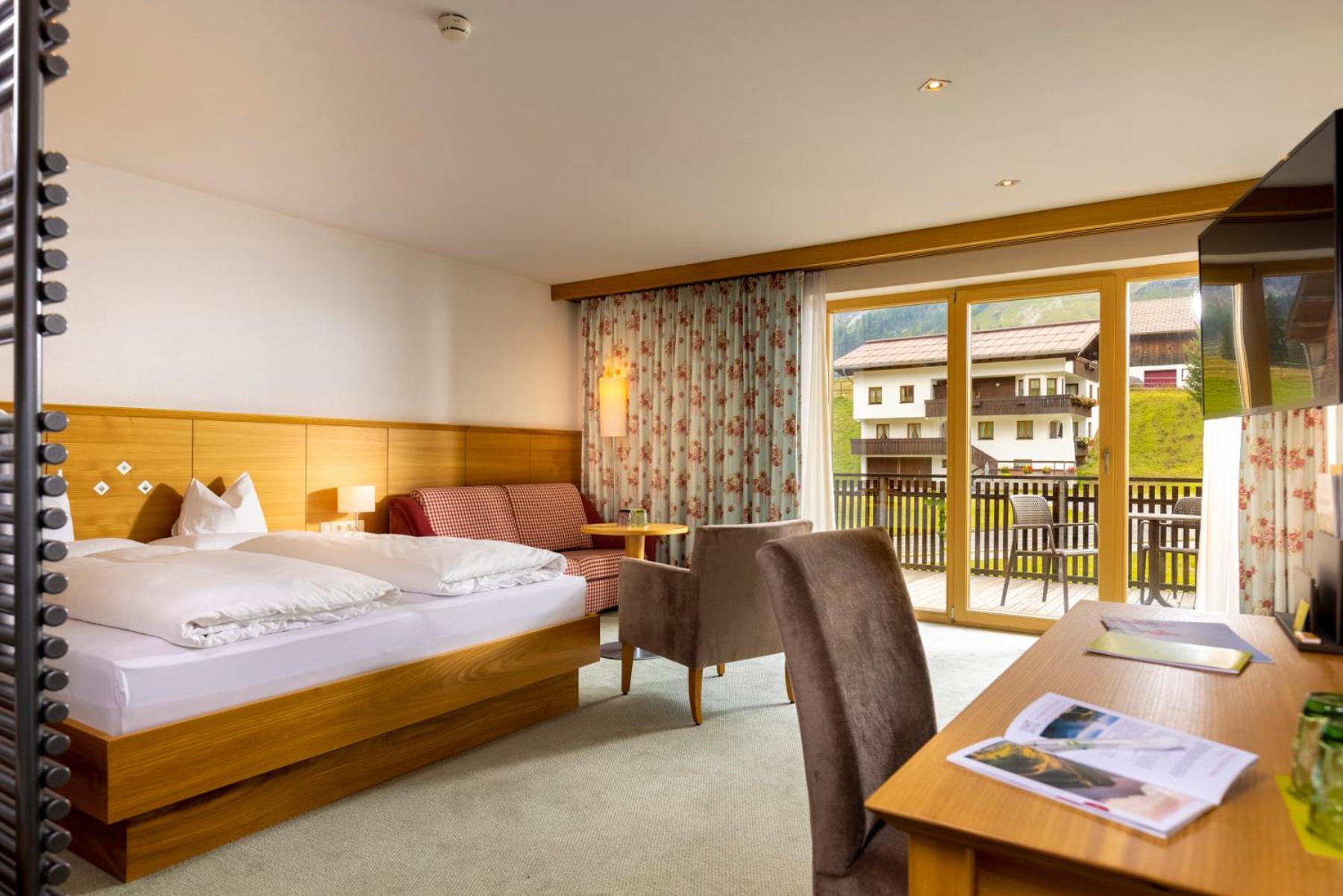 Hotel Walserberg Warth  Номер фото